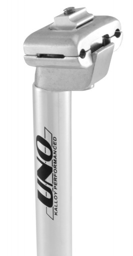 Nyeregcső Uno 25,4x300mm ezüst 421750250_ANYECS